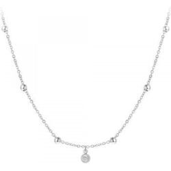 Collier Sc Crystal BD2370-ARGENT-DIAMANT Argent&eacute;