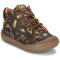 Baskets montantes enfant GBB LANINOU FLEX Marron