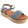 Chaussures enfant Bubble Bobble Sandales pour filles a2975 bleues