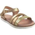 Chaussures enfant Bubble Bobble Sandales pour filles a3004 or Dor&eacute;