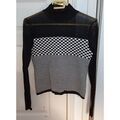 Pull sur Grenoble : Pull Manoukian Pull femme noir et blanc
