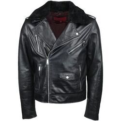 Blouson Redskins Veste en cuir Speedster ref 51114 Noir