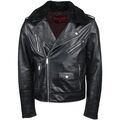 Blouson Redskins Veste en cuir Speedster ref 51114 Noir