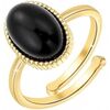 Bijoux Sc Boh&egrave;me B2457-BLACK-ONYX Dor&eacute;