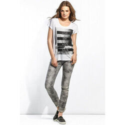 Polo Salsa T Shirt femme Maiorca blanc 001