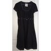 Robe courte Esprit Robe noire ESPRIT &agrave; sequins manches courtes Noir