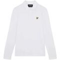 T-shirt Lyle & Scott LP400VOG LS POLO-626 WHITE
