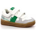 Baskets enfant Kickers KALIDO BLANC GRIS VERT