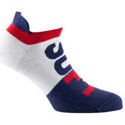 Chaussettes Kindy Invisibles de sport en coton double bord c&ocirc;te MADE IN FRANCE Blanc