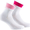 Chaussettes Kindy Lot de 2 paires de socquettes double bord c&ocirc;te Blanc