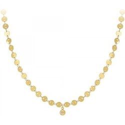 Collier Sc Boh&egrave;me BD2392-DORE-DIAMANT Dor&eacute;