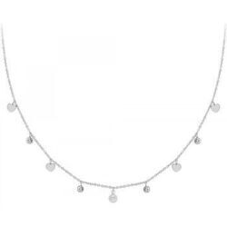Collier Sc Crystal BD3117-ARGENT-DIAMANT Argent&eacute;