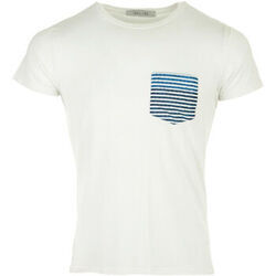 T-shirt Trente-Cinq� Modal Poche Blanc
