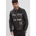 Veste Daytona HOUGHTON LAMB ERMIS BLACK