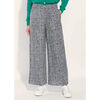 Pantalon La Fiancee Du Mekong Pantalon large coton lin taille haute AMELIA