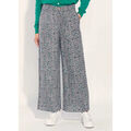 Pantalon La Fiancee Du Mekong Pantalon large coton lin taille haute AMELIA