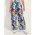 Pantalon La Fiancee Du Mekong Pantalon large coton lin taille haute AMELIA