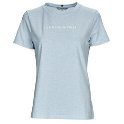 T-shirt Tommy Hilfiger REG FROSTED CORP LOGO C-NK SS