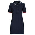 Robes sur Grenoble : Robe courte Tommy Hilfiger REG SPLIT GLB STP POLO DRS SS