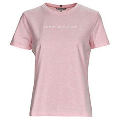 T-shirt Tommy Hilfiger REG FROSTED CORP LOGO C-NK SS