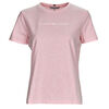 T-shirt Tommy Hilfiger REG FROSTED CORP LOGO C-NK SS