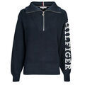 Pull sur Grenoble : Pull Tommy Hilfiger PLACED HILFIGER 1/2 ZIP SWEATER