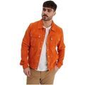 Veste Daytona Veste en daim homme Ref 59793 Orange