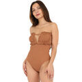 Maillots de bain La Modeuse Maillots de bain pour femme - Camel -