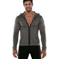 Veste Code 22 Veste de sport zipp&eacute;e &agrave; capuche Utility Code22 Gris