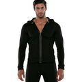 Veste Code 22 Veste de sport zipp&eacute;e &agrave; capuche Utility Code22 Noir