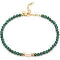 Bracelets Sixtystones Sixty Stones - 60 - Cha&icirc;ne Cheville - Vert