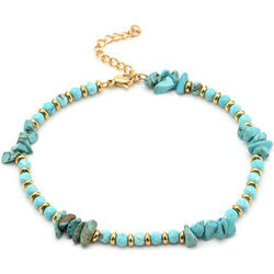 Bracelets Sixtystones Sixty Stones - 60 - Cha&icirc;ne e Cheville - Bleu