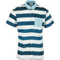 Chemise Trente-Cinq� Shirt MC Razo Fin Bleu