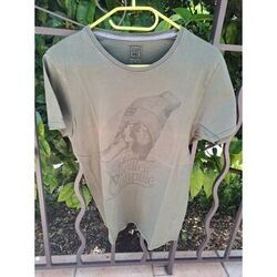 T-shirt Stepart Tee-shirt vert kaki