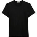 T-shirt Maison Lemahieu T-shirt col rond homme noir