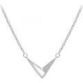 Collier Sc Crystal B4100-ARGENT Argent&eacute; Grenoble