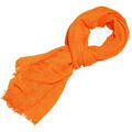Echarpe Chapeau-Tendance Cheche froiss&eacute; uni &eacute;charpe foulard 180 X 90 cm