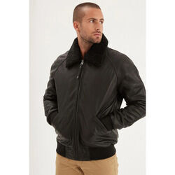 Veste Daytona JOHNSON + FUR COW MALIBU BLACK