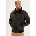 Veste Daytona JOHNSON + FUR COW MALIBU BLACK
