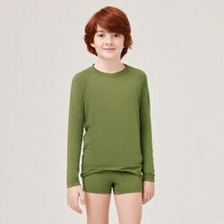 T-shirt Uv Line 2024 Verde Militar UPF 50+