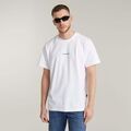 T-shirt G-Star Raw D25677-C336 CENTER CHEST-110 WHITE