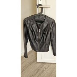 Veste Camaieu Veste simili cuir noir