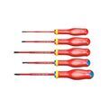 Outillage à main sur Annecy : FACOM Jeu tournevis protwist� slim isol&eacute;s 1000v fente et pozidriv� jeu tournevis protwist� slim isol&eacute;s 1000v fente et pozidriv� 1 jeu(x) de 5 pi&egrave;ce(s) jeu 5