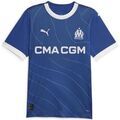 Tee-shirts sur Grenoble : T-shirt Puma OM Maillot R&eacute;plica Ext&eacute;rieur 23/24 Bleu
