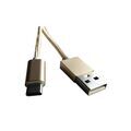 Electricit&eacute; sur Annecy : Chargeur smartphone usb-c 3m dor&eacute; 1 pi&egrave;ce(s) chargeur smartphone usb-c 3m dor&eacute; - ets normand optex