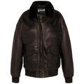 Veste Schott LCW9185 DARK BROWN