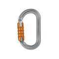 Equipement de protection EPI sur Annecy : Mousquetons ok mousqueton ok triact lock triple action aluminium, manuel 1 pi&egrave;ce(s) 75 g 22 mm automatique 25 kn - petzl distribution