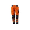 Pantalon kendal pantalon kendal orange/marine t42 42 200 - 300 g 7 et plus pantalon polyester / coton 1 pi&egrave;ce(s) classe 2 bleu, orange - mascot