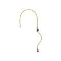 Equipement de protection EPI sur Annecy : Longes zillon longe zillon 2.5 m corde 1 pi&egrave;ce(s) 2.50 m jaune, noir - petzl distribution