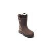 GASTON MILLE Bottes de s&eacute;curit&eacute; fourr&eacute;es kama bottes de s&eacute;curit&eacute; fourr&eacute;es kama t39 cuir 39 pu double densit&eacute; composite acier marron ci - isolation contre le froid,